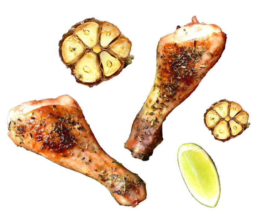 Part Of A Roasted Chicken